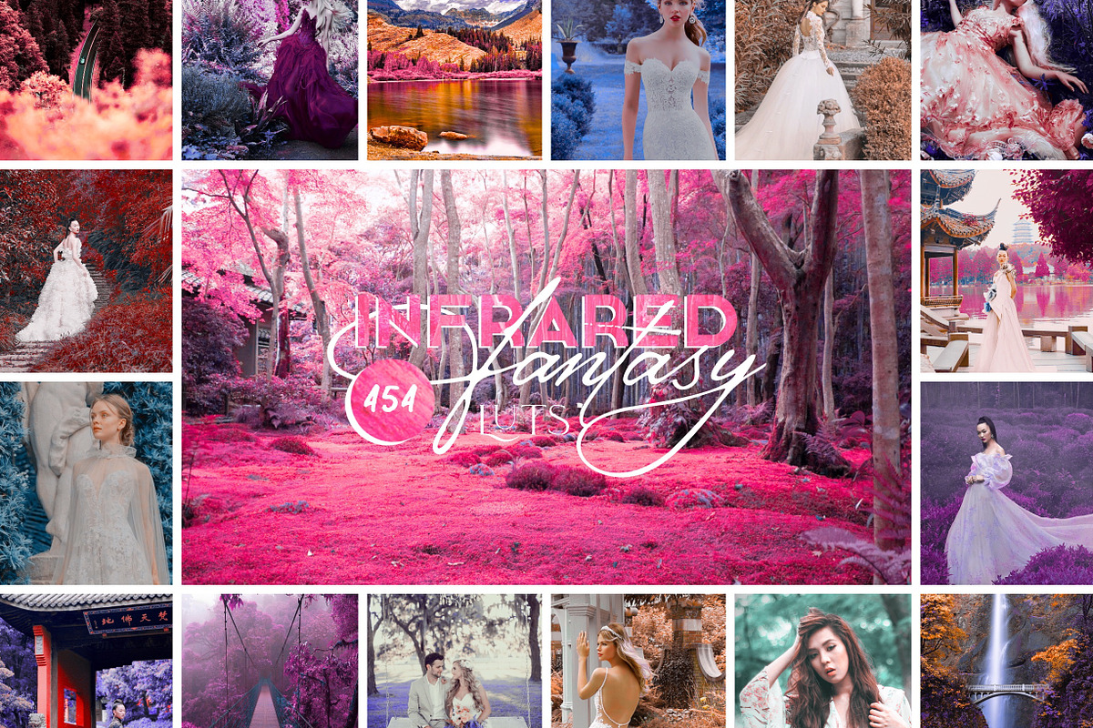 454 Infrared Fantasy Pro LUTs, a Preset Add-On by ShutterPro (Photo 1 of 48)