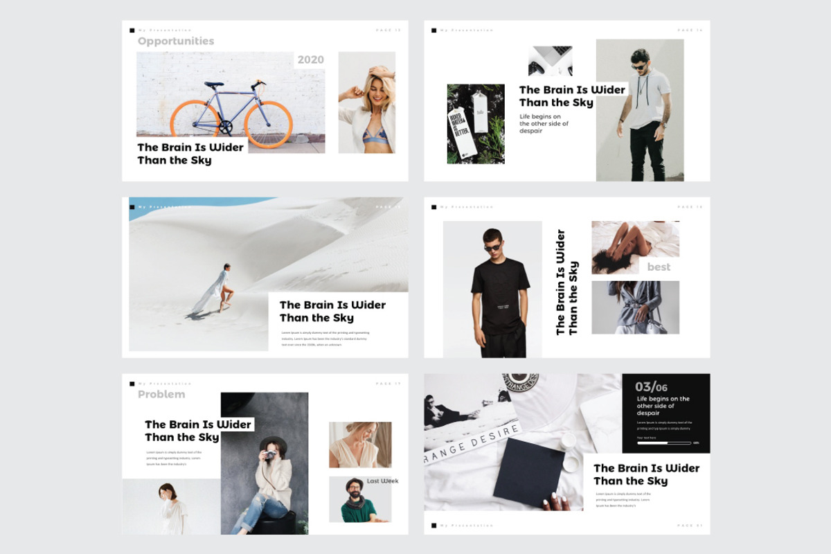 BUSINESS PLAN - Keynote Template, a Presentation Template by Shafura