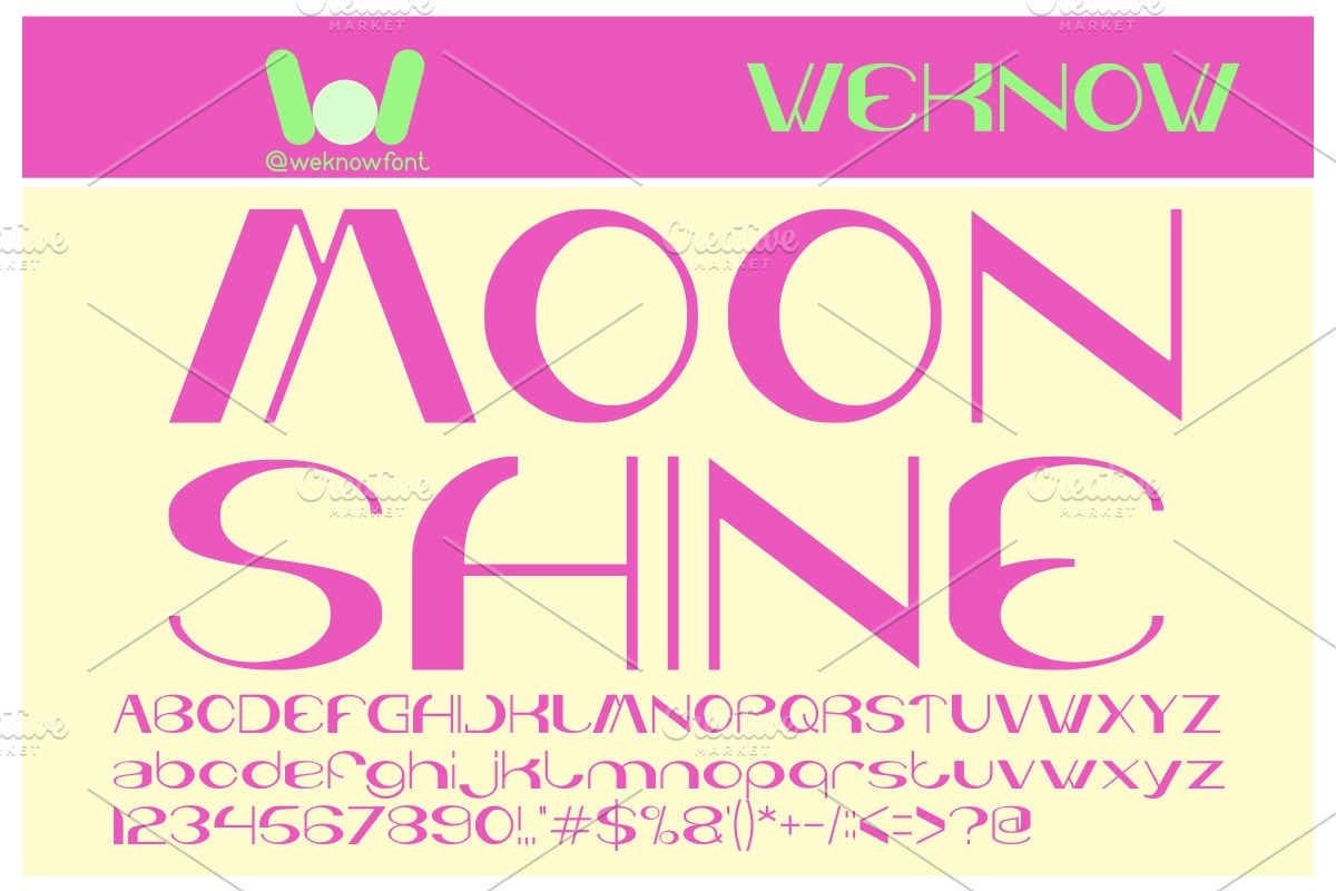 you and me and everyone else font, a Font by weknow (Photo 3 of 5)