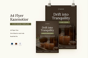 Kazenotior - Flyer Template, a Flyer Template by Fannan Studio