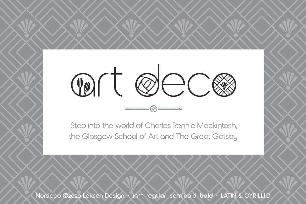 Nordeco Bold, a Sans Serif Font by Leksen Design (Photo 5 of 6)