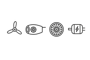Illustration of different types of, a Technology Illustration by ZinetroN