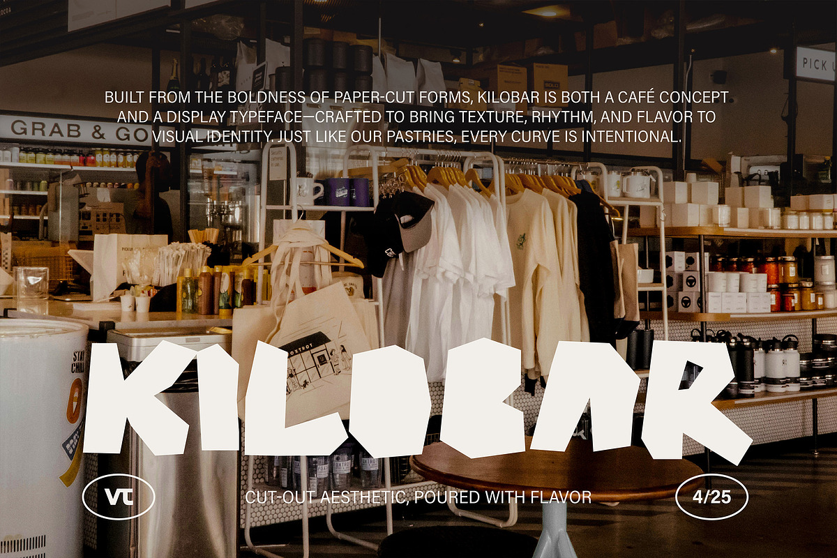 Kilobar - Papercut Font, a Sans Serif Font by Versetype (Photo 10 of 21)