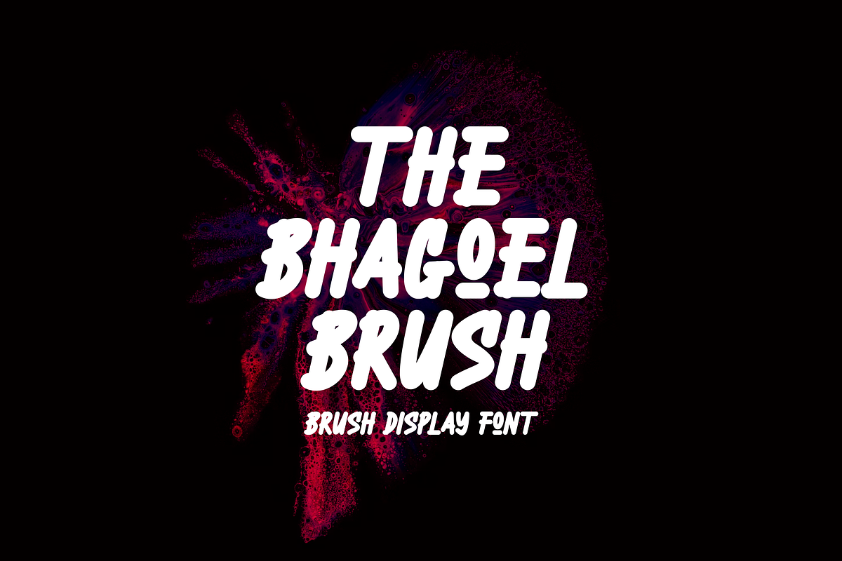 The Bhagoel - Font, a Handwritten Font by artchiles_design (Photo 1 of 5)