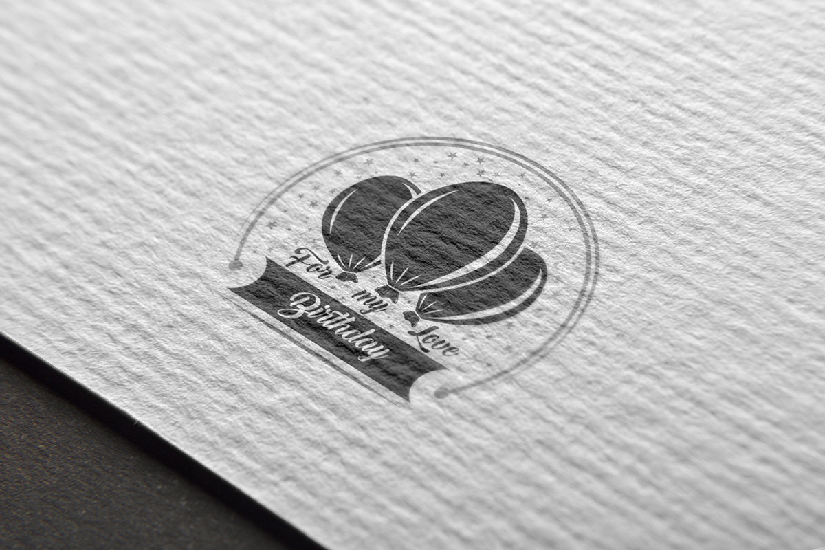 Birhday logo kit, a Branding & Logo Template by Alfazet Chronicles (Photo 7 of 13)