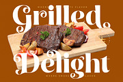 Natural Royale Bold Serif Font, a Serif Font by timelesstype.co (Thumbnail 11 of 20)