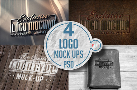 Logo Mock-up Pack Vol.9