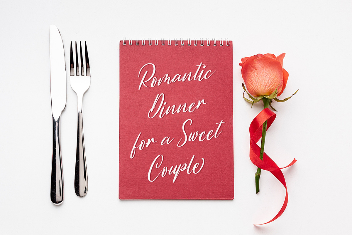 Calligraphy Font, a Script Font by Graphue (Photo 6 of 12)