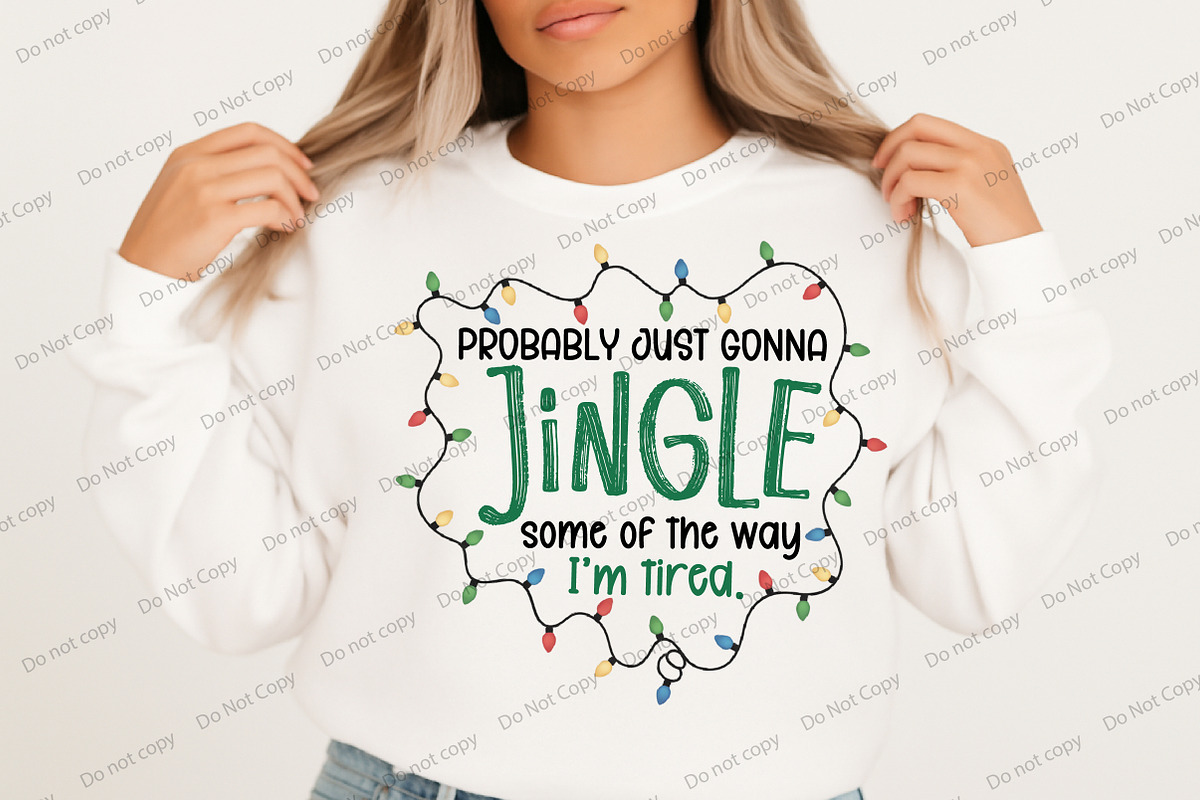Probably Just Gonna Jingle Christmas, an Illustration by Libby Wishes (Photo 2 of 8)