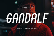 Gandalf - Futuristic Font, a Sans Serif Font by Aqeel_Art (Thumbnail 1 of 6)