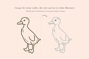 Farm animals logos and elements, a Graphic by Vasylyka (Thumbnail 8 of 8)
