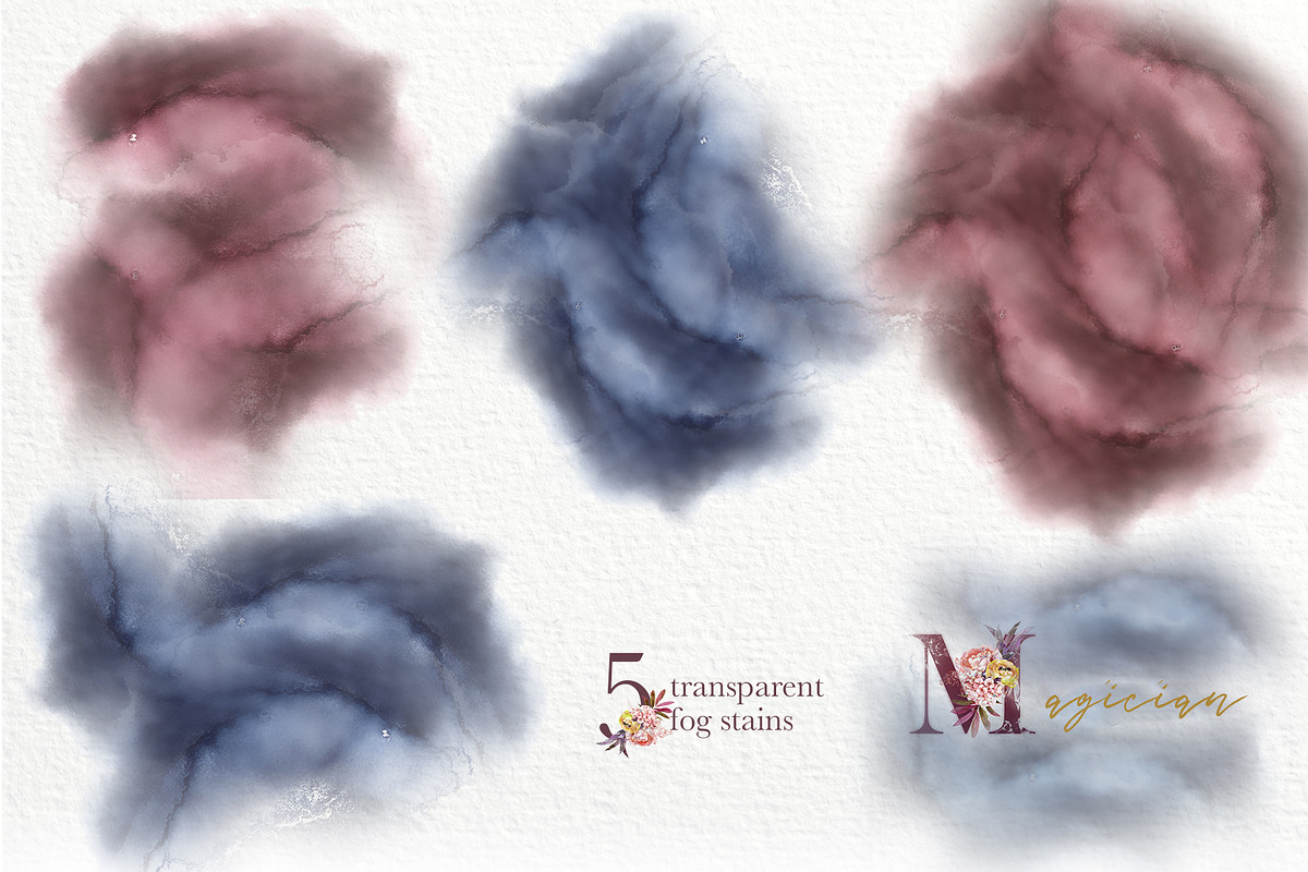 Sale!Watercolor Magician Clipart Set, a Decorative Illustration by ArtCreationsDesign (Photo 9 of 9)