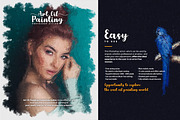 Art Oil Painting Photoshop Action, an Action Add-On by ridvanpars (Thumbnail 2 of 10)