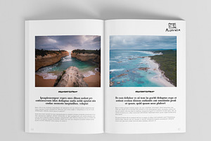 Traveler Magazine Indesign Template