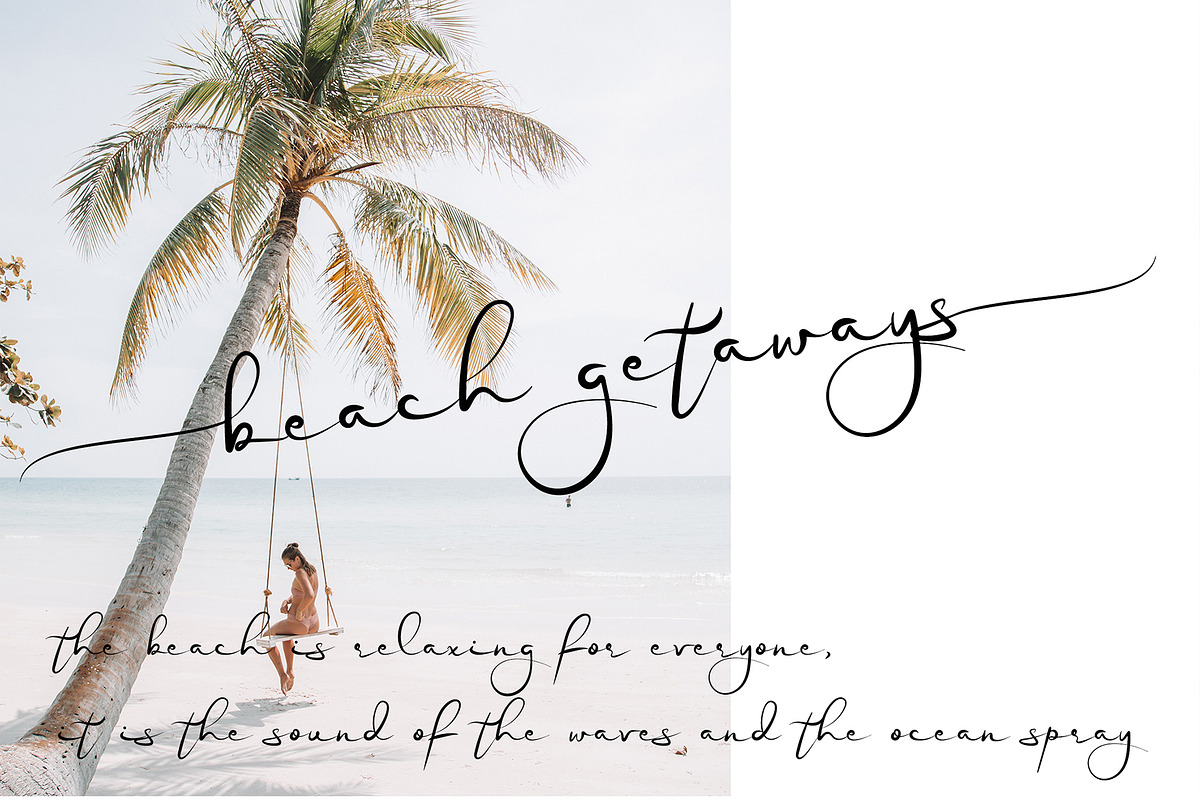 Blanche - Signature Font, a Script Font by erlosDESIGN (Photo 4 of 15)