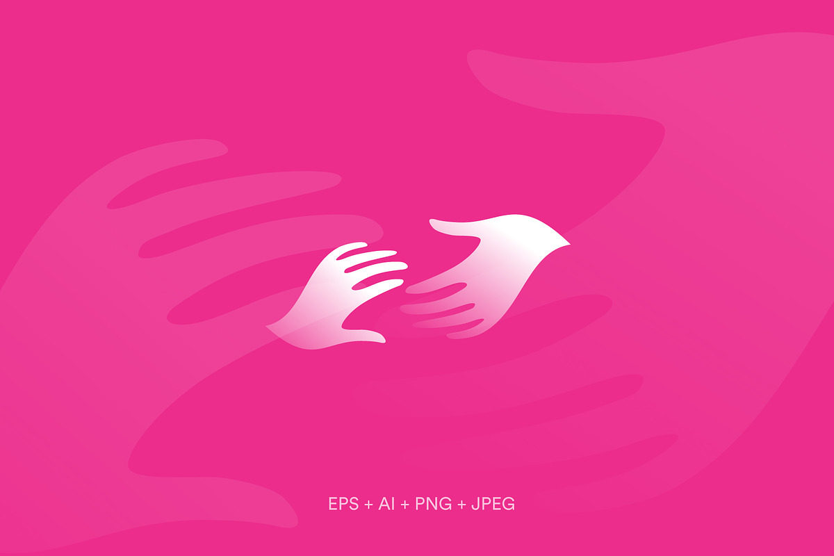 Hands Logo Template, a Branding & Logo Template by Artyway Logo (Photo 3 of 4)