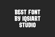 Rebona Bolder - Round Font, a Sans Serif Font by Iqsiart Studio (Thumbnail 5 of 7)