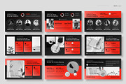 Red Minimalist Pitchdeck Powerpoint, a Presentation Template by fluffstudio (Thumbnail 3 of 4)