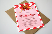 Valentines Day Gift Cards, a Card Template by graphicforest (Thumbnail 1 of 3)