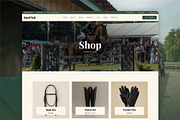 Horse Riding WordPress Theme, a WordPress Template by Nicdark Themes (Thumbnail 3 of 4)