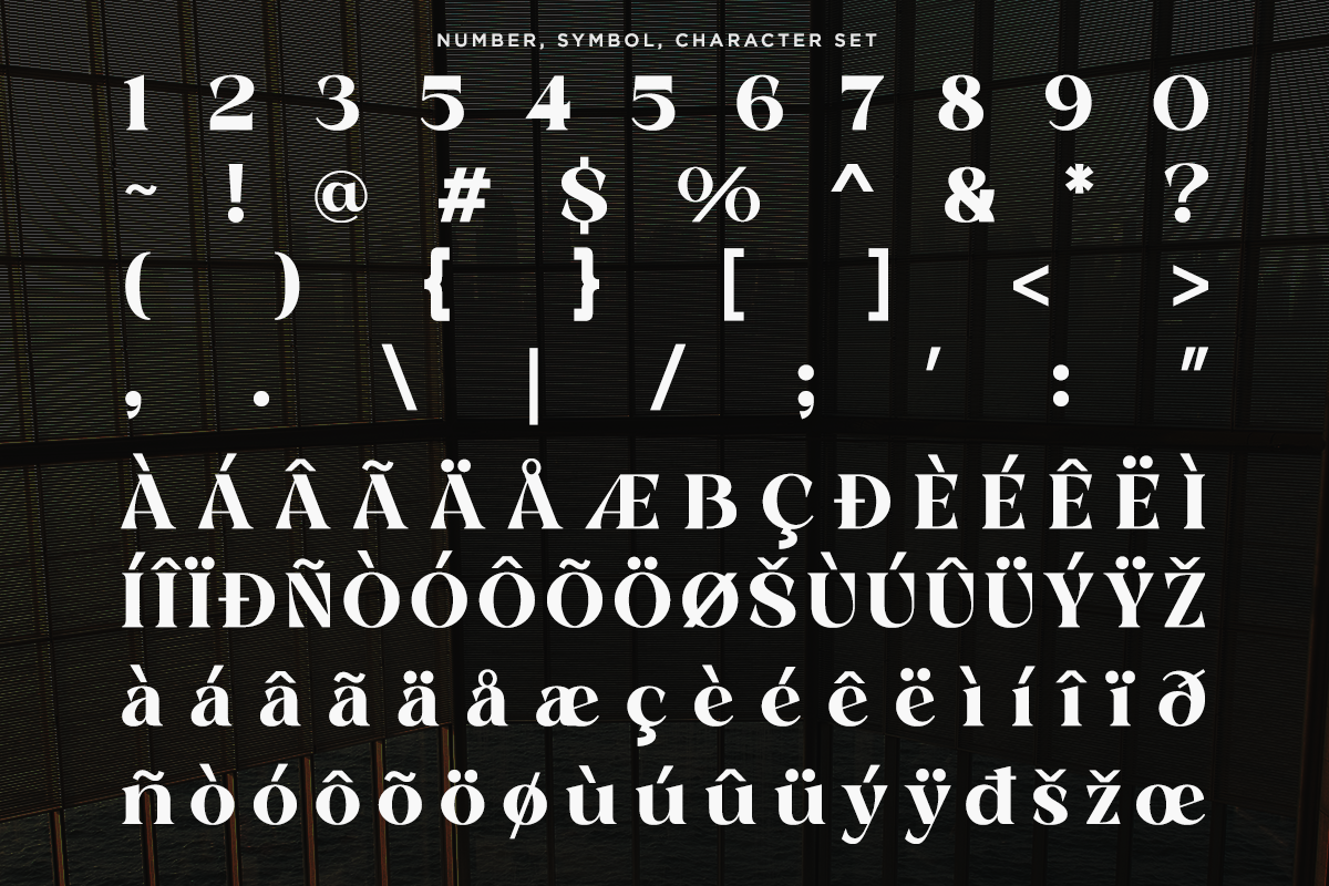 Kozifa – Luxury Bold Typeface, a Font by RagamKata (Photo 10 of 10)