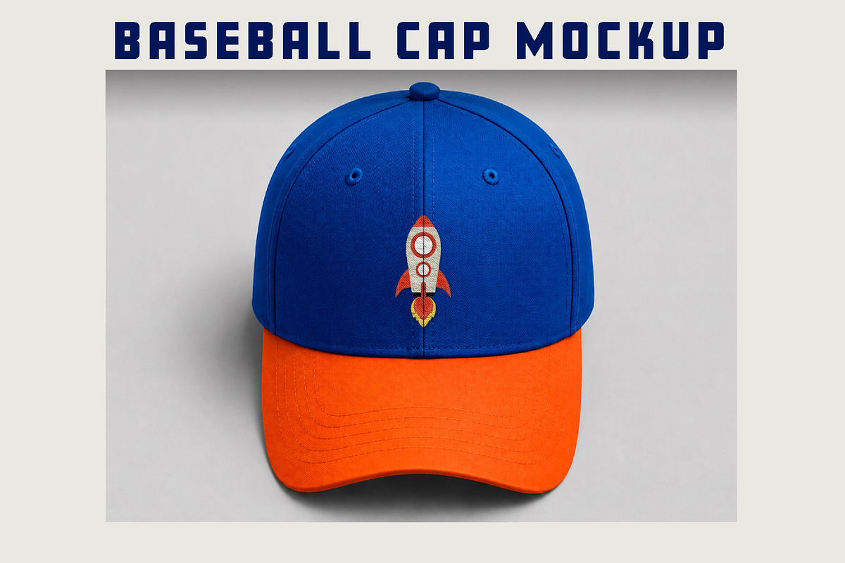 Baseball Cap Mockup, a Hat Mockup by studiogstock (Photo 2 of 2)