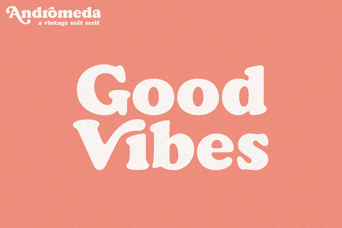 Andromeda // A Vintage Soft Serif, a Serif Font by Megs Lang (Photo 11 of 18)