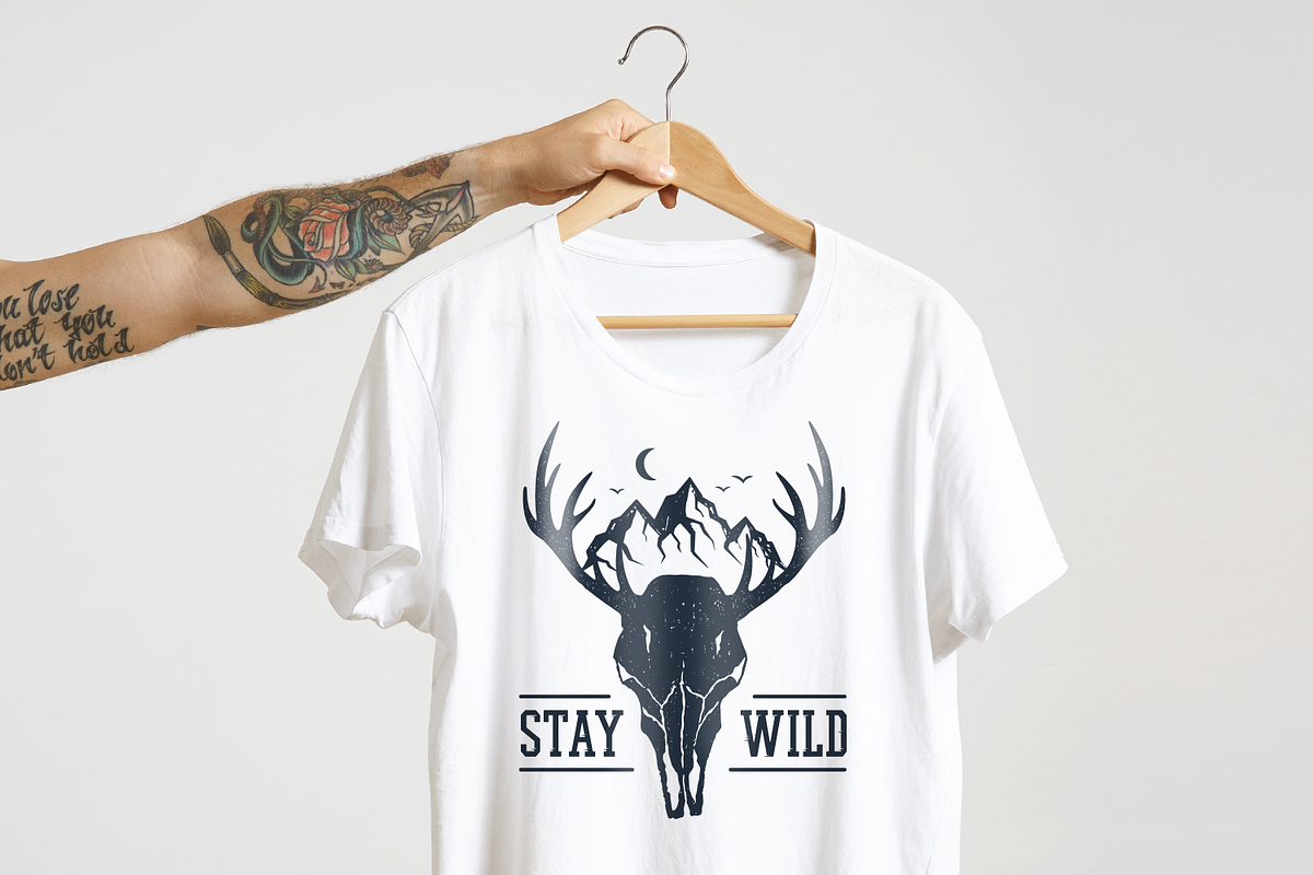 Wanderlust. 15 Double Exposure Logos, a Branding & Logo Template by Cosmic Store (Photo 8 of 14)