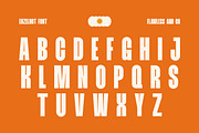 Ehzelnot - Bold Condensed Sans Font, a Sans Serif Font by Flawless And Co (Thumbnail 6 of 10)