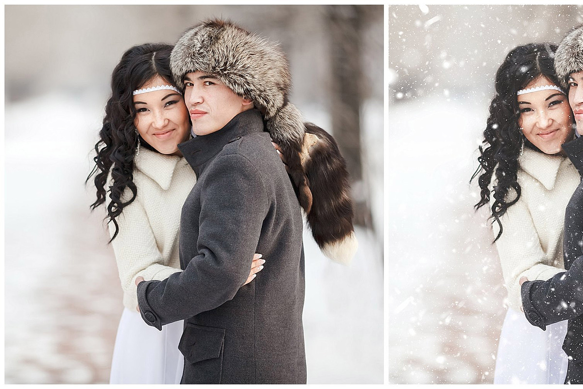 Let It Snow! Photoshop Action, an Action Add-On by Uplift Actions (Photo 10 of 14)
