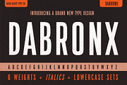 DaBronx, a Sans Serif Font by GoodGravyType (Thumbnail 3 of 4)