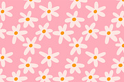Groovy daisy seamless patterns set, a Pattern Graphic by Good Studio (Thumbnail 3 of 12)