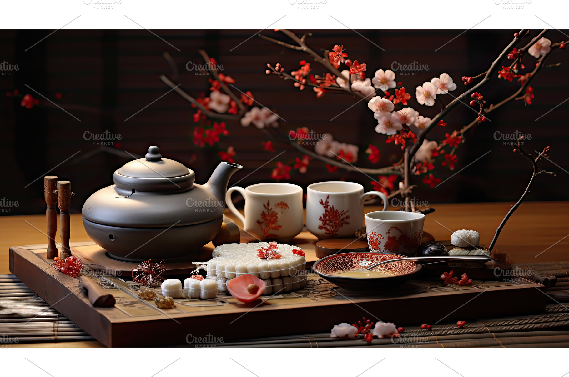 geisha element japanese background, a Background Photo by pikepicture ...