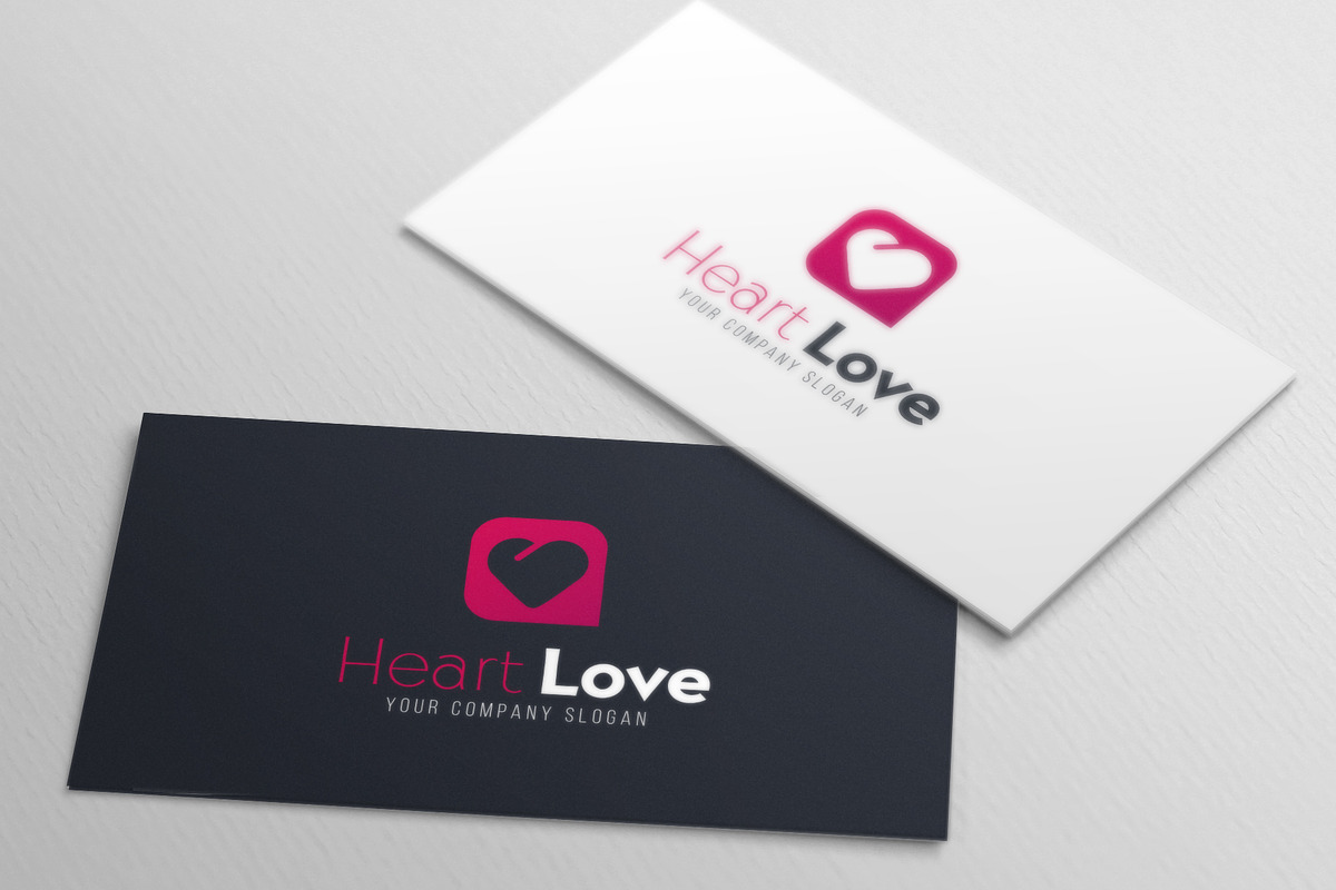 Logotype with Heart, a Branding & Logo Template by Leo Edition (Photo 7 of 11)