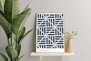 Geometric modern textured posters, a Background Graphic by ExpressShop (Thumbnail 3 of 4)