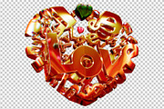 The 3D Heart Render Mega Bundle, a Decorative Illustration by Irmak Akçadoğan (Thumbnail 6 of 8)