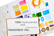 Abstract watercolor painted, a Texture Graphic by Big Bundles Shop (Thumbnail 4 of 4)