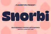 Snorbi, a Sans Serif Font by Flavortype (Thumbnail 1 of 14)
