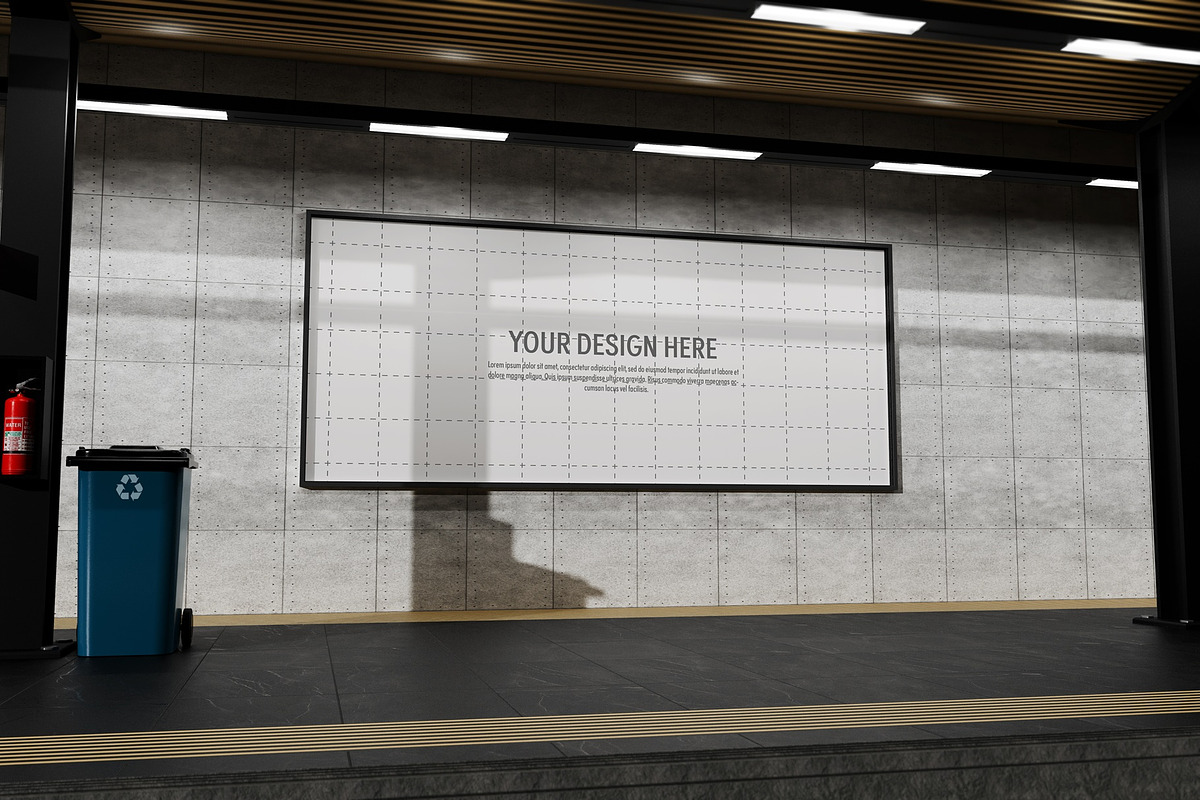 Advertising Billboard Mockup, an Advertising Mockup by Tahtagraphic (Photo 11 of 12)