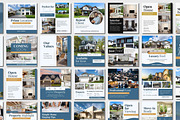 Blue Real Estate Instagram Templates, a Social Media Template by Everyday Perfection (Thumbnail 5 of 11)