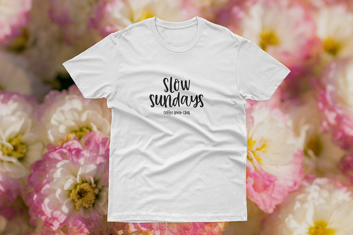 Blooming wildflower cute font, a Handwritten Font by BilberryCreates (Photo 8 of 12)