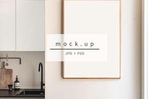 Interior frame mockup, a Photo by VISTYLE STUDIO