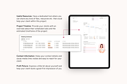 Notion Client Portal For Designer, a Stationery Template by TheCoastlineStudio (Thumbnail 3 of 9)