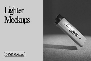 3D Lighter Mockup