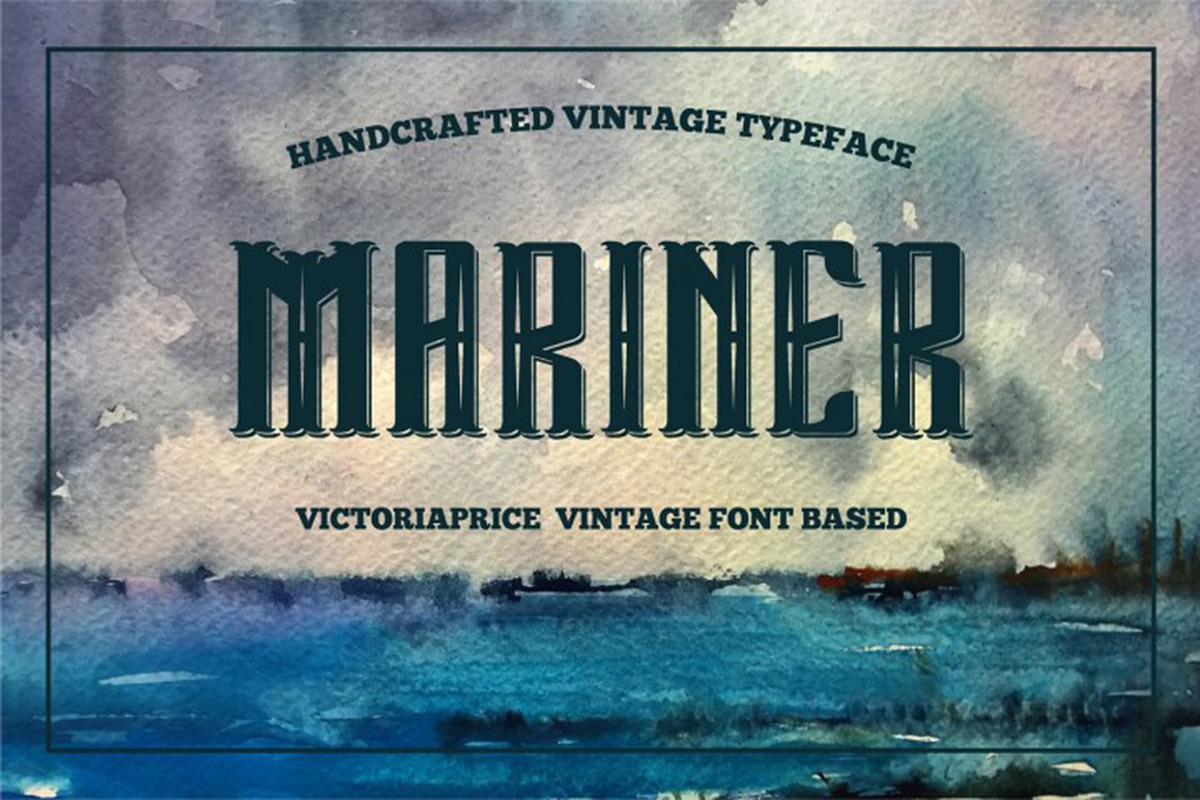 Victoriaprice vintage font preview 5