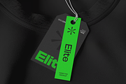 Tag Mockup - Minimal Label View, a Merchandise Mockup by graphicsauce (Thumbnail 2 of 4)