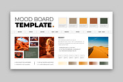 Clean and Photo Collage Mood Board preview 3