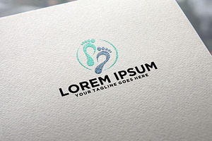 Foot Care Clinic logo design, a Branding & Logo Template by REDVY CREATIVE