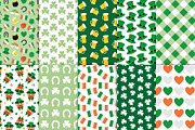 St Patrick's day patterns set, a Pattern Graphic by Swetsol (Thumbnail 2 of 6)