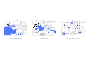 Education in agriculture isolated, an Illustration by Visual Generation